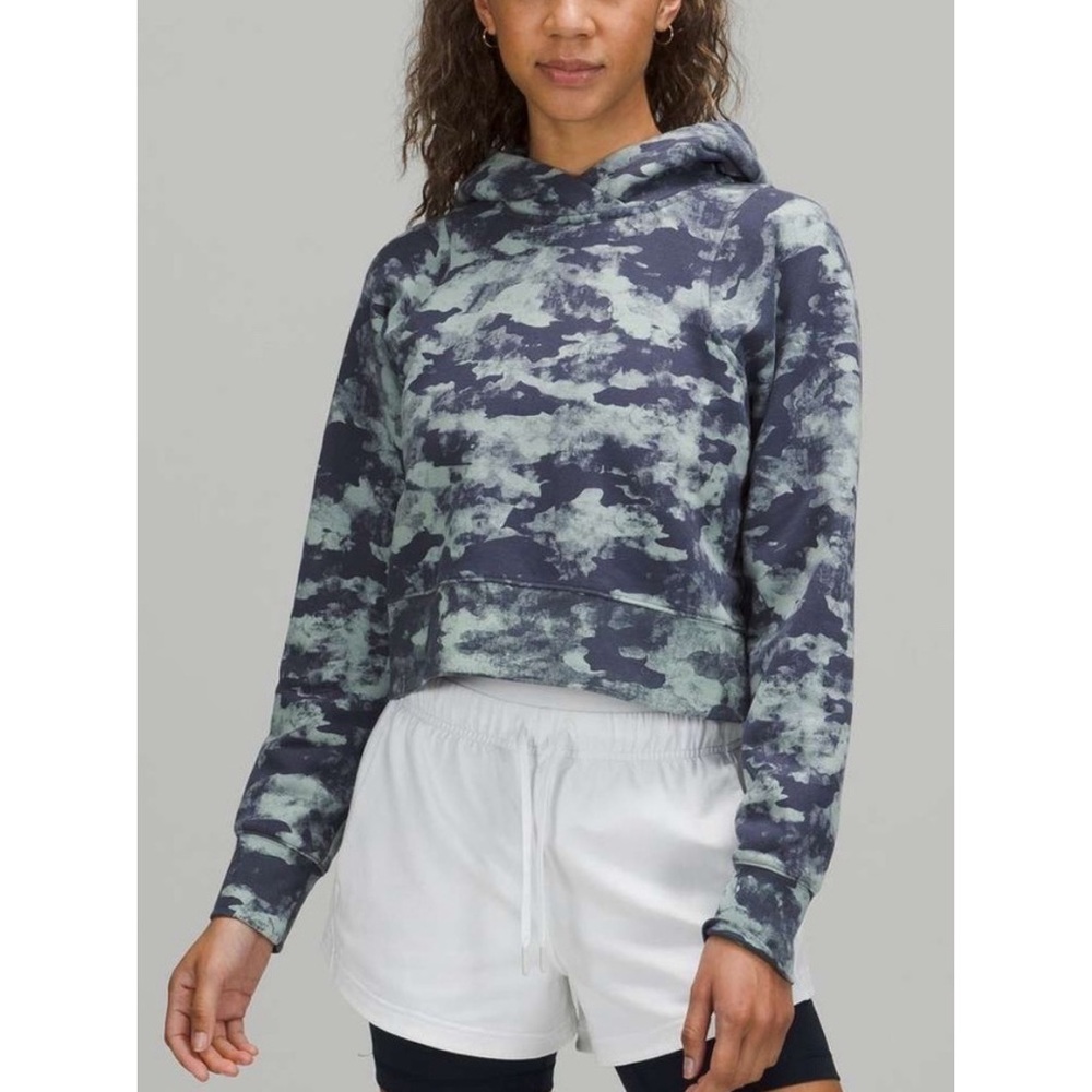 Lululemon Loungeful Cropped Hoodie Size 4
